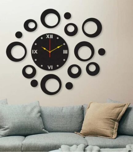 Elegant Ring Clock – Timeless Design for Home Decor