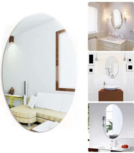 "Unique Unbreakable Acrylic Mirror - Shatterproof Home Decor Wall Art"